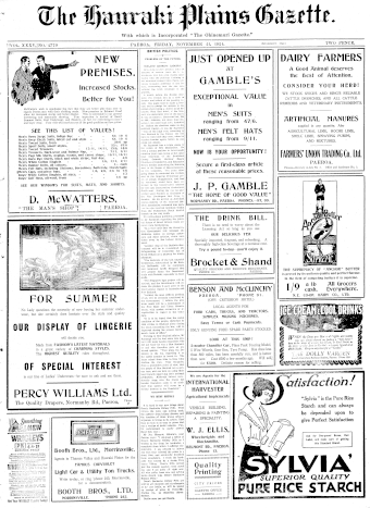 Issue page