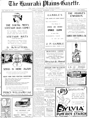 Issue page