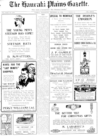 Issue page