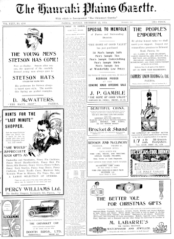 Issue page