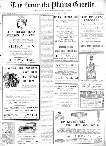Issue page