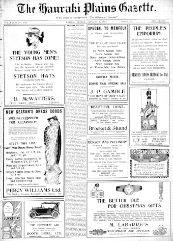 Issue page