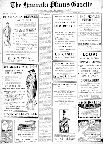 Issue page