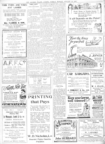 Issue page