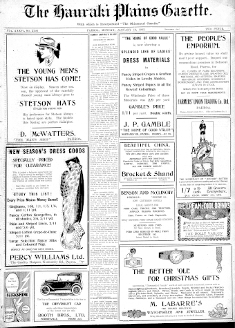 Issue page