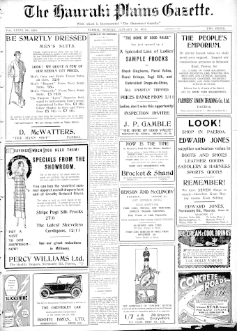 Issue page
