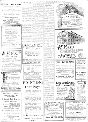 Issue page