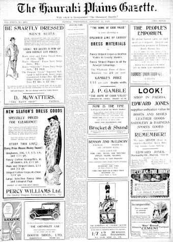 Issue page