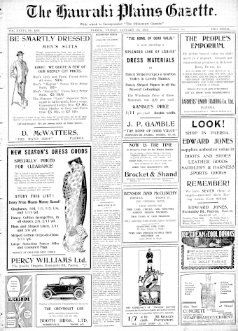 Issue page