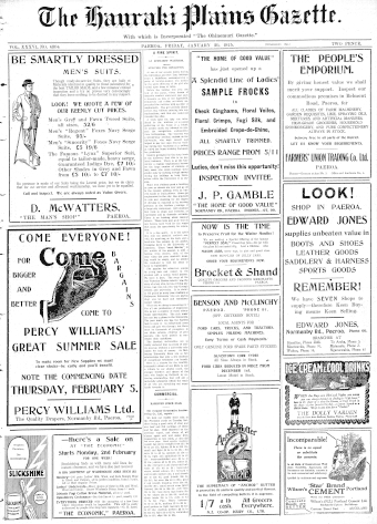 Issue page