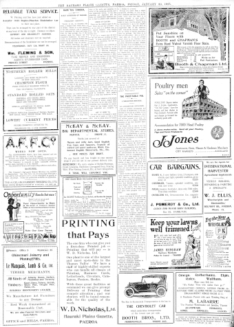 Issue page