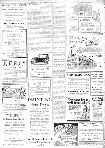 Issue page