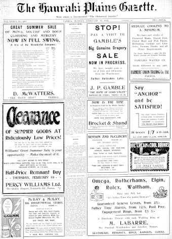 Issue page