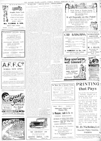 Issue page