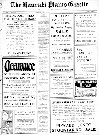 Issue page