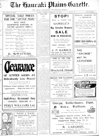 Issue page