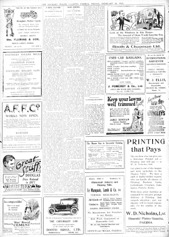 Issue page