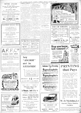 Issue page