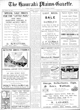 Issue page
