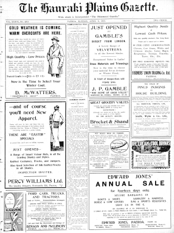 Issue page