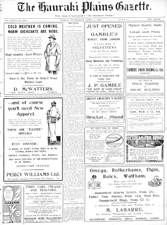 Issue page
