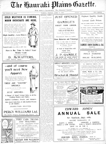 Issue page