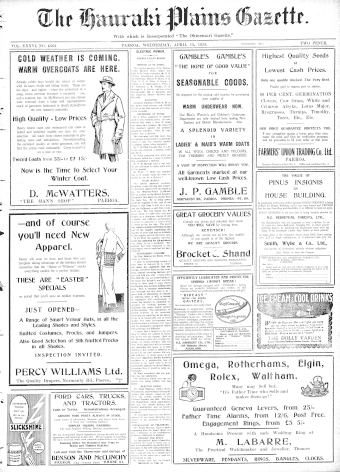 Issue page