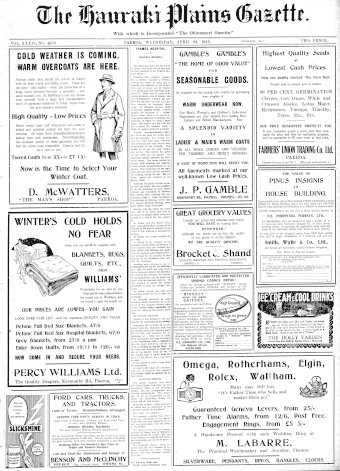Issue page