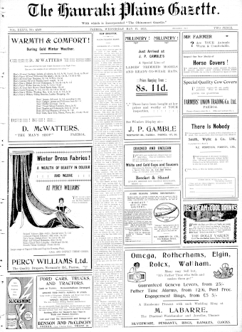 Issue page