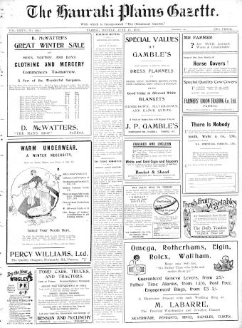 Issue page