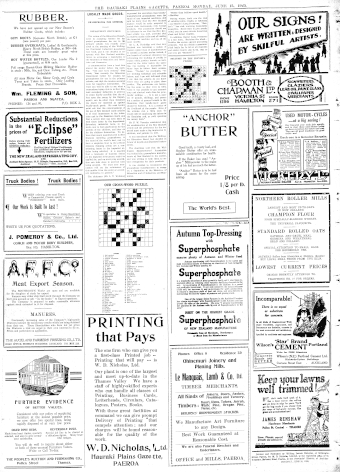 Issue page