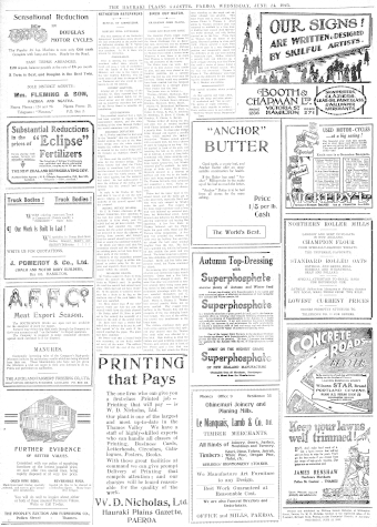 Issue page