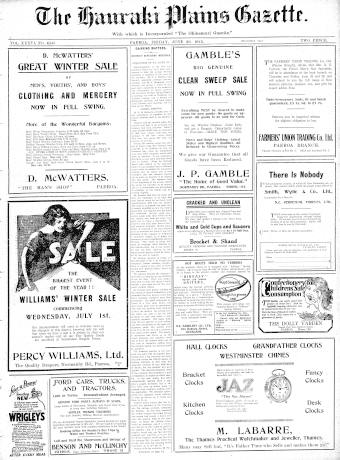 Issue page