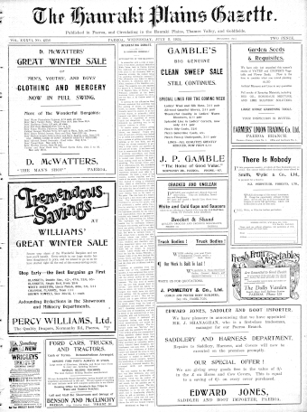 Issue page
