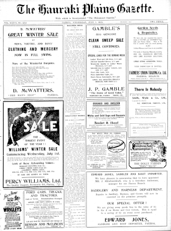 Issue page