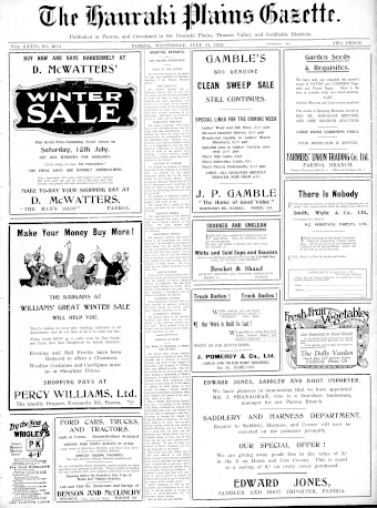 Issue page