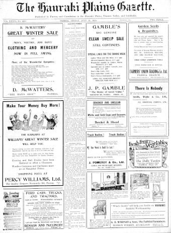 Issue page