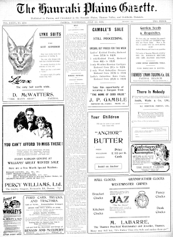 Issue page