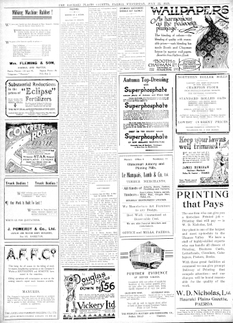 Issue page