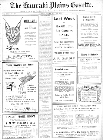 Issue page