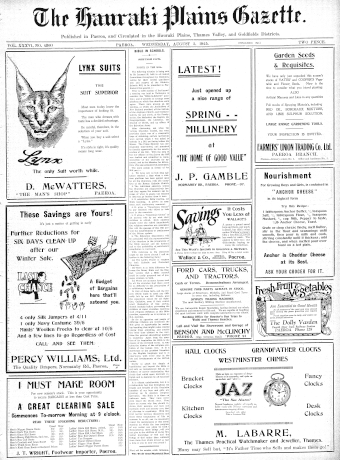 Issue page