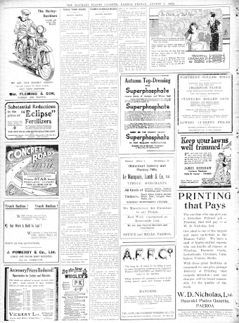 Issue page