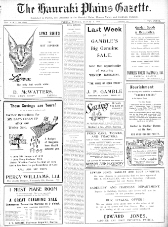 Issue page
