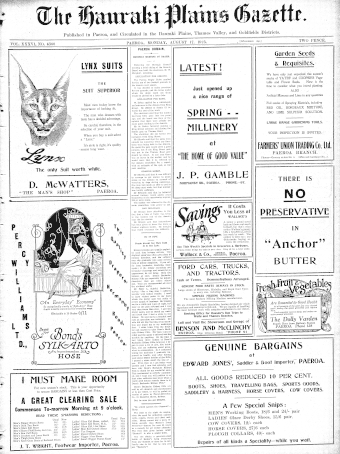 Issue page