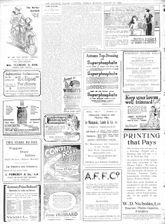 Issue page
