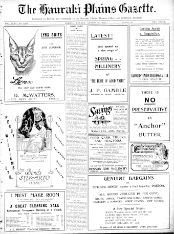 Issue page