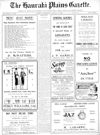 Issue page