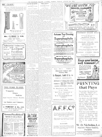 Issue page