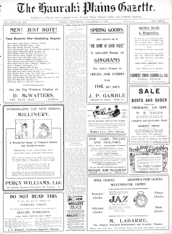 Issue page
