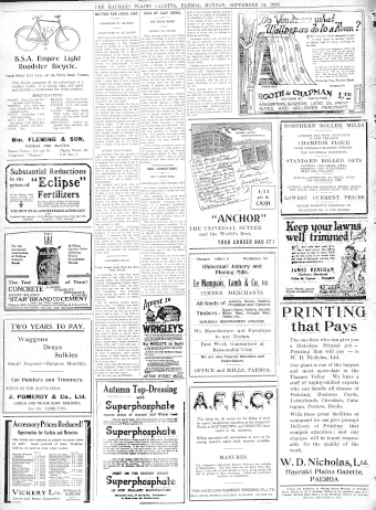 Issue page